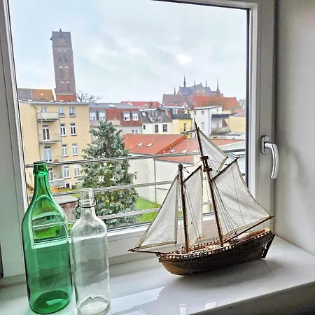 Ueber Den Daechern Wismars - Abc616 Apartamento